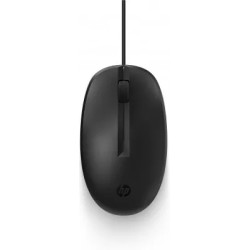 Mouse Optico HP 125, Cable Usb 2.0, Color Negro