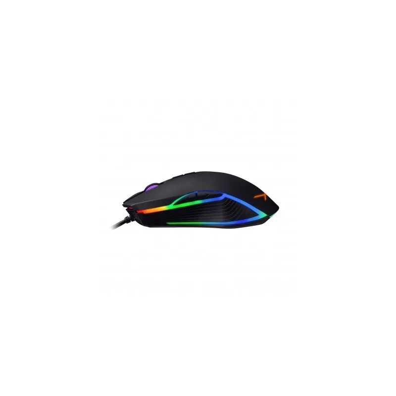 Mouse Optico Gamer Xzeal XZ920, 12400 DPI, Full RGB, 7 Botones Programables, USB 2.0, 1.6m Cable, Negro