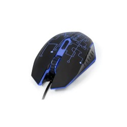 Mouse Optico Gamer Vorago MO-501, 1000-3200 Dpi, 4 Colores Luz Led, 5 Botones, Cable 1.8m, Negro