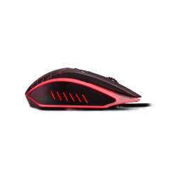 Mouse Optico Gamer Vorago MO-501, 1000-3200 Dpi, 4 Colores Luz Led, 5 Botones, Cable 1.8m, Negro