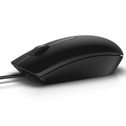 Mouse Óptico Dell Ms116 Bk Alámbrico USB 1000 DPI Negro