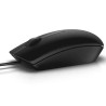 Mouse Óptico Dell Ms116 Bk Alámbrico USB 1000 DPI Negro