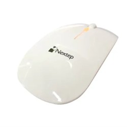 Mouse Nextep Optico Ne-412B Inalámbrico Rf 1600 DPI Blanco
