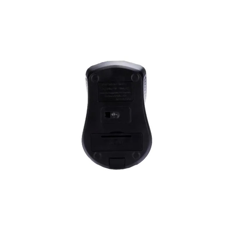 Mouse Nextep Inalámbrico USB Color Negro 1600 dpi Baterias Incluidas