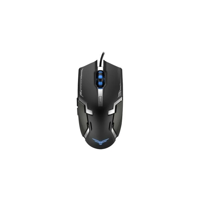 Mouse Naceb Optico USB 3200 DPI Alámbrico Negro