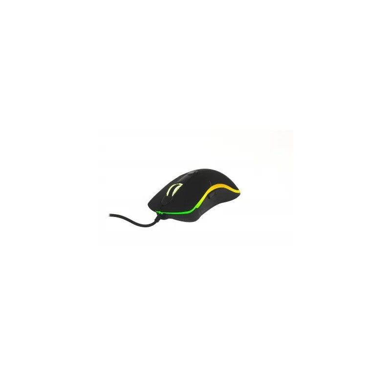 Mouse Naceb Optico USB 3200 DPI Alámbrico Negro