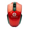 Mouse Naceb Optico USB 1200 DPI Inalámbrico Rojo, Negro