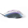 Mouse Naceb Optico USB 1200 DPI Alámbrico Blanco, Gris