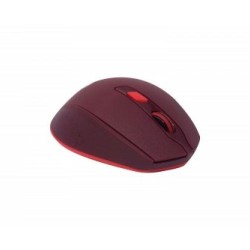 Mouse Naceb Optico Inalámbrico 1600 DPI Rojo