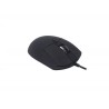Mouse Naceb Optico Alámbrico 2400 DPI Negro