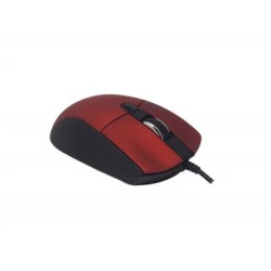 Mouse Naceb Optico Alámbrico 2400 DPI Gamer Rojo