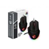 Mouse MSI Gamer Optico Clutch Gm20 Elite Alámbrico USB a 6400 DPI Negro