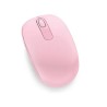 Mouse Microsoft Optico Inalámbrico Mobile 1850 Rosa