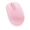 Mouse Microsoft Optico Inalámbrico Mobile 1850 Rosa