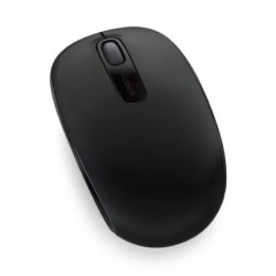 Mouse Microsoft Optico Inalámbrico Mobile 1850 Negro