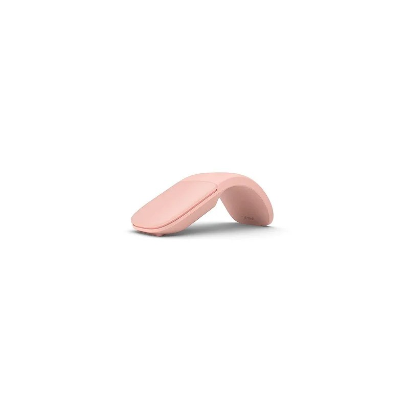 Mouse Microsoft Bluetrack Arc Mavis Inalámbrico Bluetooth 1000 DPI Rosa