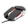 Mouse Manhattan Mouse optico Gaming LED, 7 Botones, 3200 DPI, USB tipo A, Negro
