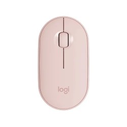 Mouse Logitech USB Pebble M350 1000 DPI Inalámbrico Rosa