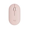 Mouse Logitech USB Pebble M350 1000 DPI Inalámbrico Rosa