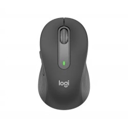 Mouse Logitech Signature M650, Inalambrico, Bluetooth, SmartWheel, Botones Programables, Receptor Usb, Color Negro