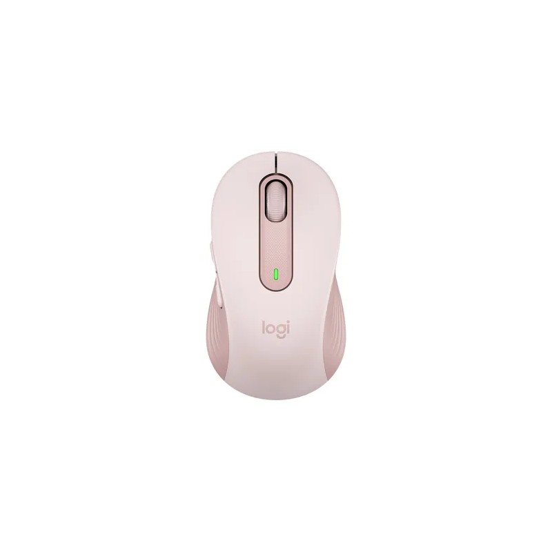 Mouse Logitech Signature M650 Inalámbrico Bluetooth USB Rosa