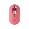 Mouse Logitech Pop Inalámbrico 4 Botones Rosa