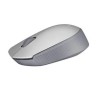 Mouse Logitech Optico USB M170 1000 DPI Inalámbrico Plata