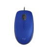 Mouse Logitech Optico USB M110 Silent 1000 DPI Azul, Negro