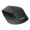 Mouse Logitech Optico M720 Triathlon, 8 botones, Bluetooth, USB, 1000DPI, Negro