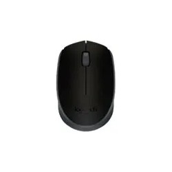 Mouse Logitech M170, inalambrico, Nano Receptor Usb 2.0, Hasta 10 Metros, Color Negro/Gris
