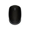 Mouse Logitech M170, inalambrico, Nano Receptor Usb 2.0, Hasta 10 Metros, Color Negro/Gris