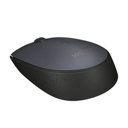 Mouse Logitech M170, inalambrico, Nano Receptor Usb 2.0, Hasta 10 Metros, Color Negro/Gris
