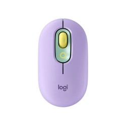 Mouse Logitech Inalámbrico Pop Bluetooth Morado