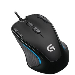 Mouse Logitech Gamer G300S Negro Alámbrico USB Optico 2500 DPI Botones Programables 82G Windows Mac OS Chrome OS 910-004344