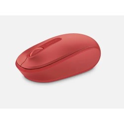 MOUSE LASER MICROSOFT 1850, INALAMBRICO 2.4 GHZ, ROJO, NANO RECEPTOR USB 2.0