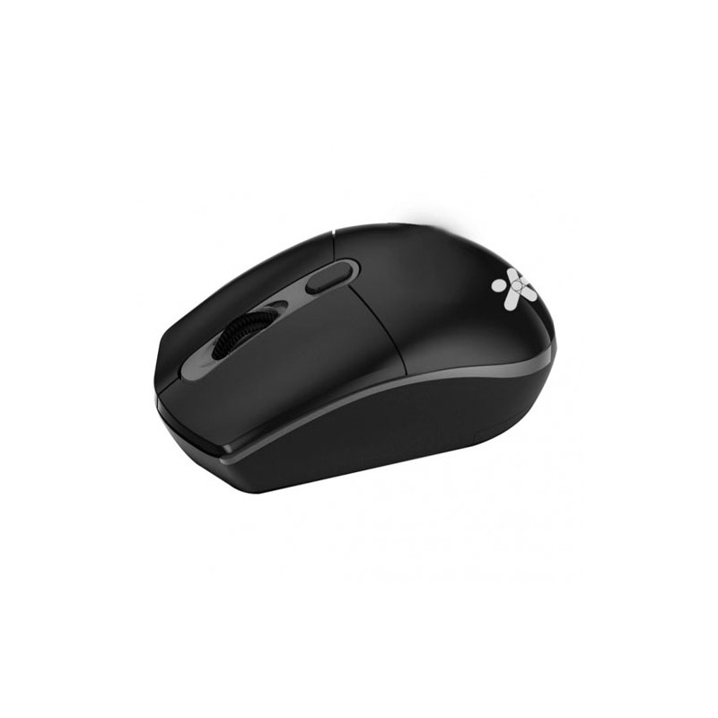 Mouse Inalambrico Stylos CMOU2, 1200 DPI, 3 Botones, Scroll Optico, Negro, STPMOI6B