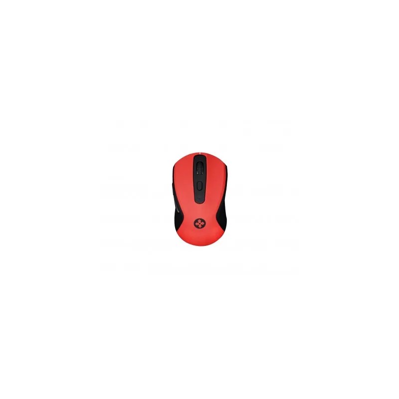MOUSE INALAMBRICO ROJO Naceb Technology NA-0116R