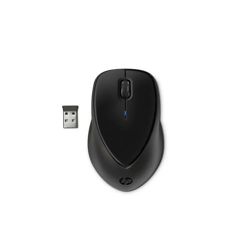 Mouse HP Optico USB 1000 DPI Inalámbrico Negro