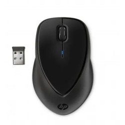Mouse HP Optico USB 1000 DPI Inalámbrico Negro