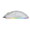 Mouse Gaming Game Factor MOG-601 Blanco, RGB, 16000 DPI, Sensor PMW3389, 7 botones