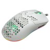 Mouse Gaming Game Factor MOG-601 Blanco, RGB, 16000 DPI, Sensor PMW3389, 7 botones