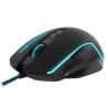 Mouse Gamer Vortred Optico Trapper Alámbrico USB-A 4000 DPI Negro