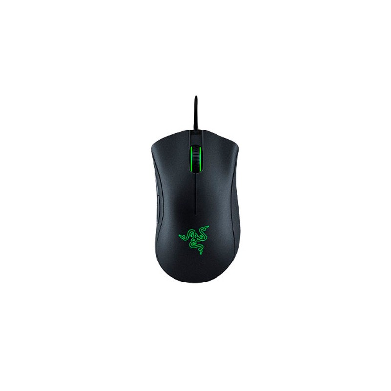 Mouse Gamer Razer DeathAdder Essential 6400 DPI 5 Botones Programables Alámbrico USB Negro