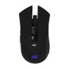Mouse Gamer Inalambrico Vorago MO-600, 2400 Dpi, 6 Botones, Recargable, Usb 2.0, Negro