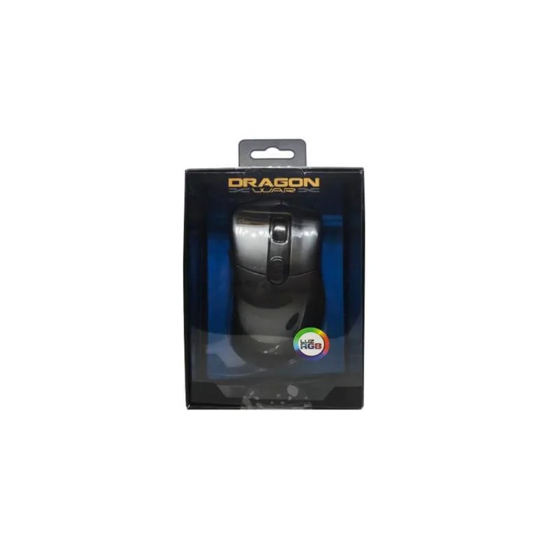 Mouse Gamer Dragon XT USB 7000dpi Iluminado RGB 7 Botones Silenciosos