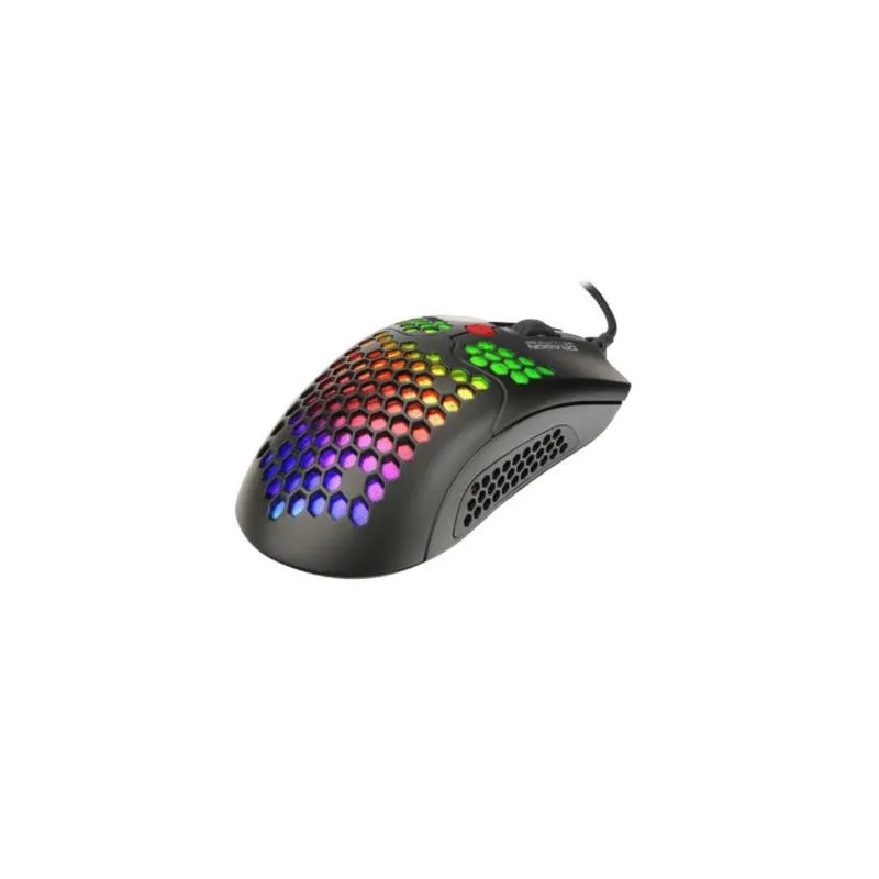 Mouse Gamer Dragon XT USB 6400 dpi Ultra Ligero RGB 6 Botones Silenciosos