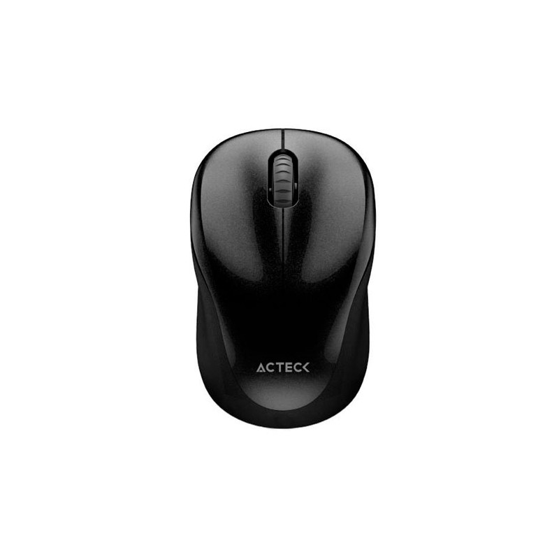 Mouse Ergonómico Acteck Óptico Optimize Trip MI480 Inalámbrico USB-A 1600DPI Negro
