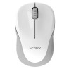Mouse Ergonómico Acteck Óptico Optimize Trip MI480 Inalámbrico USB-A 1600DPI Blanco
