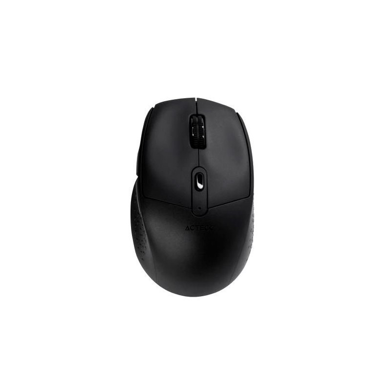 Mouse Ergonómico Acteck Óptico Optimize Ergo MI680 Inalámbrico USB-A 1600DPI Negro