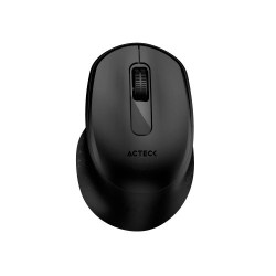 Mouse Ergonómico Acteck Óptico Optimize Ergo MI 470 Diestro Inalámbrico USB-A 1600DPI Negro